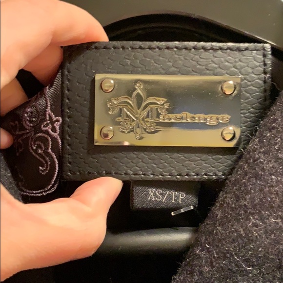 Mackage leather and wool jacket - Picture 2 of 3